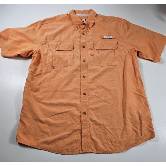 Magellan fish gear mag wick performance Vented Button up XL ^* - Picture 4 of 7